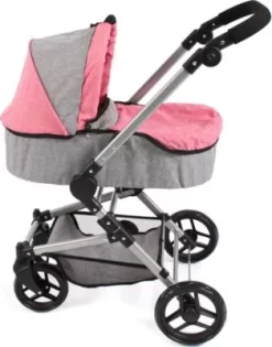 CHIC 2000 Kombi-Puppenwagen FIDES 3 In 1, Melange Pink -Puppenwelt Verkauf 27379376 03