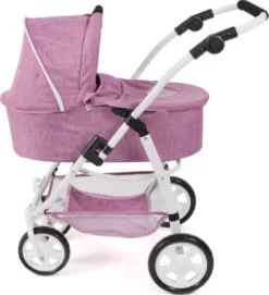 CHIC 2000 Kombi-Puppenwagen 3 In 1 EMOTION ALL IN, Jeans Pink -Puppenwelt Verkauf 27379390 05