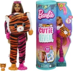 Cutie Reveal Barbie Jungle Series - Tiger