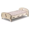 Corolle Holzpuppenbett Floral Babypuppe 30/36 Cm