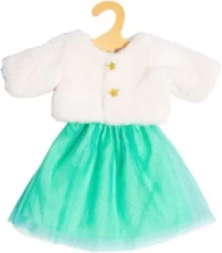 Heless Puppen-Plüschjacke "Yuki" Mit Tüllrock, Gr. 35-45 Cm
