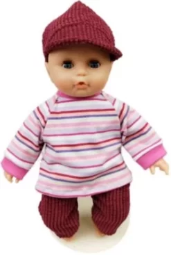 Emil Schwenk Baby-Puppe Mit Schlafaugen, 32 Cm