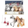 Toi Toys Toi-Toys 2er Pferde Set Mit Zubehör Spielzeugpferde Mit Langer Mähne