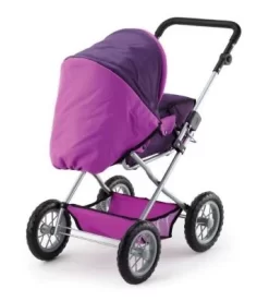BAYER Kombi-Puppenwagen Grande Lila -Puppenwelt Verkauf 3283415 03