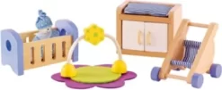 HAPE Puppenmöbel Babyzimmer
