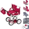 KNORRTOYS.COM Kombi-Puppenwagen Ruby - Foxx