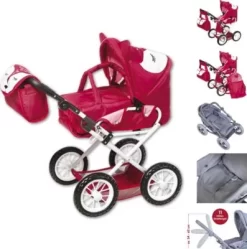 KNORRTOYS.COM Kombi-Puppenwagen Ruby - Foxx