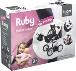 KNORRTOYS.COM Kombi-Puppenwagen Ruby - Panda -Puppenwelt Verkauf 7048063 05