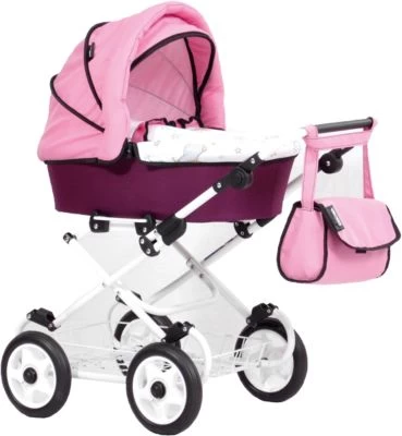 Zekiwa Puppenwagen Wannenpuppenwagen Looky, Brombeere 1 Zekiwa Puppenwagen Wannenpuppenwagen Looky, Brombeere