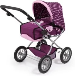 BAYER Kombi Grande Set Einhorn Lila Mit Puppenwagen -Puppenwelt Verkauf 8401345 03